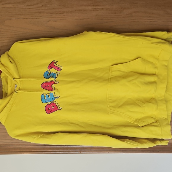 Yellow Mr Beast Hoodie Size XL - Picture 1 of 6